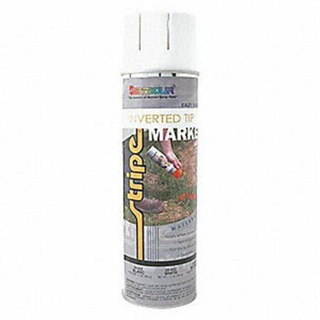 SEYMOUR MIDWEST 20 oz Inverted Tip Marking Paint, White SM20-652